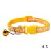 Mesh Cat Dog Crack Pattern Colorful Small Pet Bell Collar_voghion.com