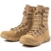 New High Top Green Desert Brown Lightweight Combat Training Boots_voghion.com