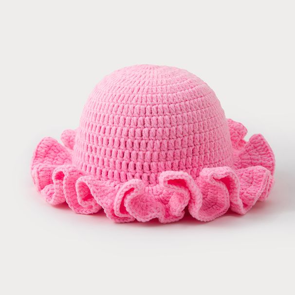 Cappello da pescatore versatile, semplice, lavorato a maglia all'uncinetto, lavorato a mano, in tinta unita, per autunno e inverno_voghion.com