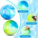 9palcový vodní míč ve tvaru mraku - zesílená nafukovací hračka z eko-PVC pro děti, venkovní vzdělávací vodní míč s konstrukcí odolnou proti prasknutí_voghion.com