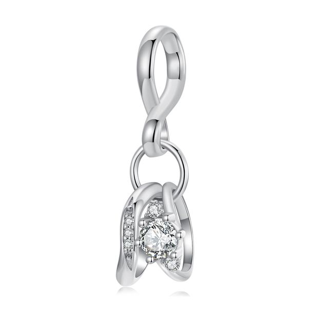 Coppia Anelli Ciondolo Ciondolo Argento Sterling_voghion.com