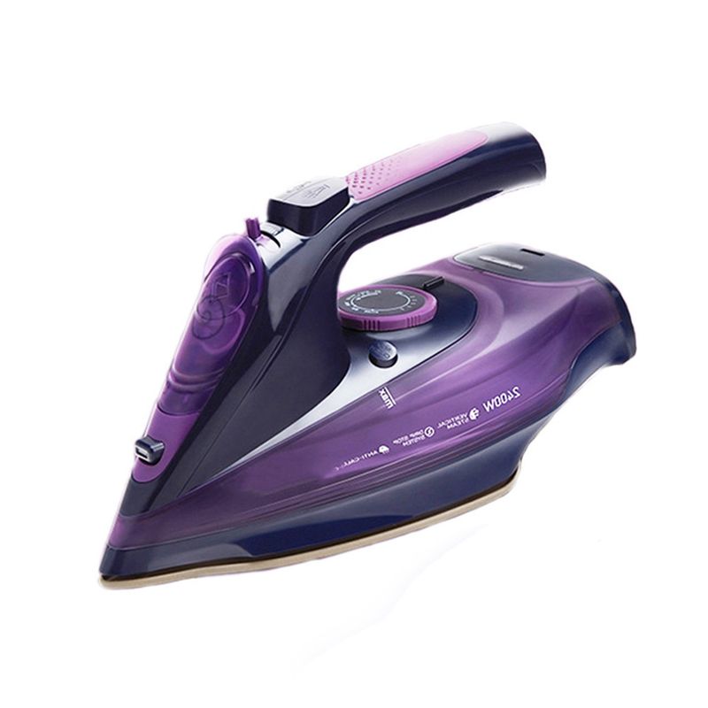 EU Standard Handheld Cordless Steam Clothes Ironing Machine, Wireless With Stand, Portable Electric Iron_voghion.com