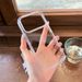 Transparent Acrylic Phone Case For IPhone 17 Air 16 Plus 15 14 13 12 11 Pro Max 16e Mini X XS XR 7 8 TPU Clear Protective Cover_voghion.com