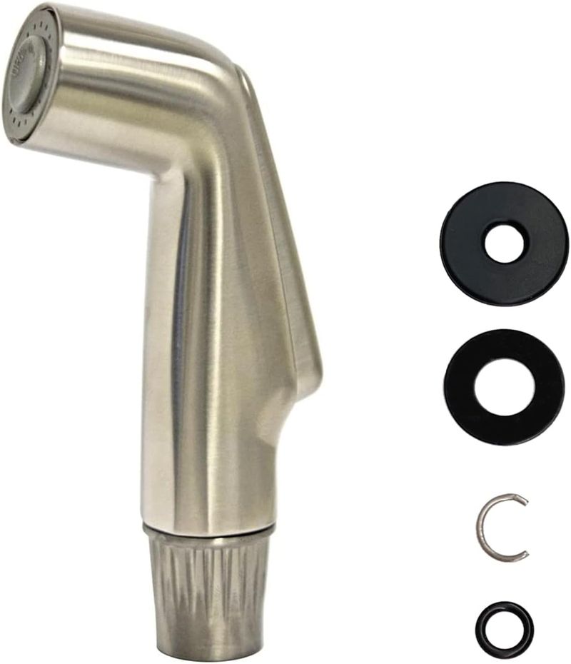 Pull-out Sink Sprayer - Chrome Faucet | Replacement Attachment | Kitchen Upgrade_voghion.com