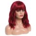 new wig simulation hair ladies air bangs sea water ripples medium and long curly hair full headgear factory spot_voghion.com