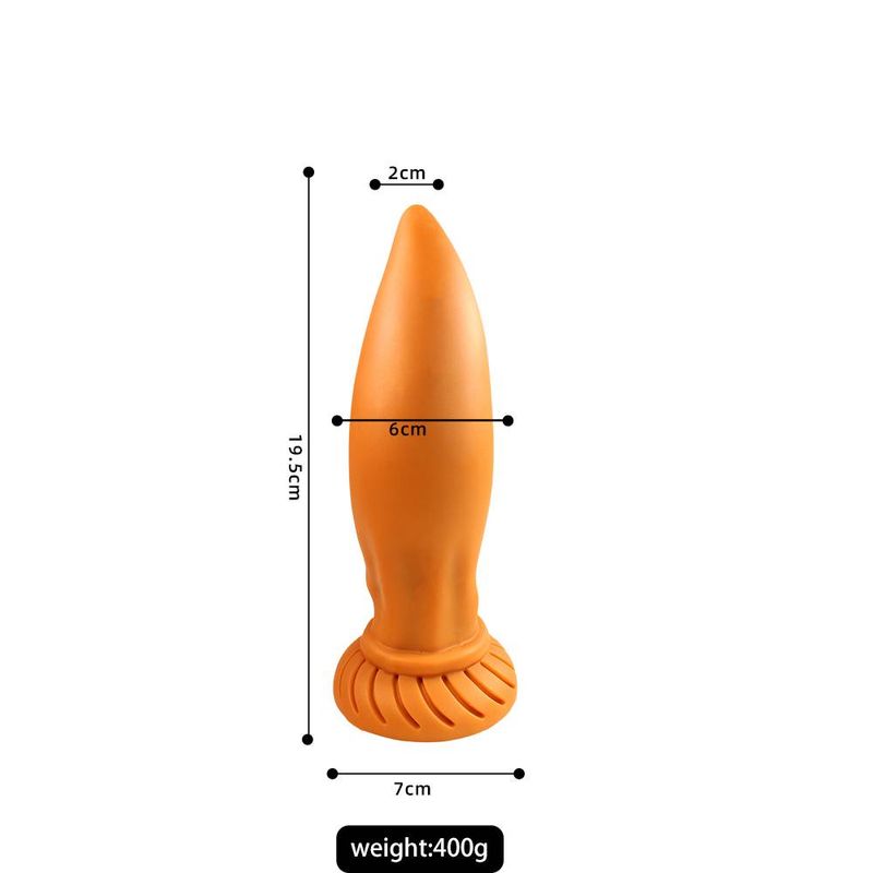 Jiuai Tiger Teeth Silikonowe Koraliki Anal Plug Kobiecy Ogon Zabawka Masturbacja Urządzenie Dorosłych Seks Zabawki_voghion.com