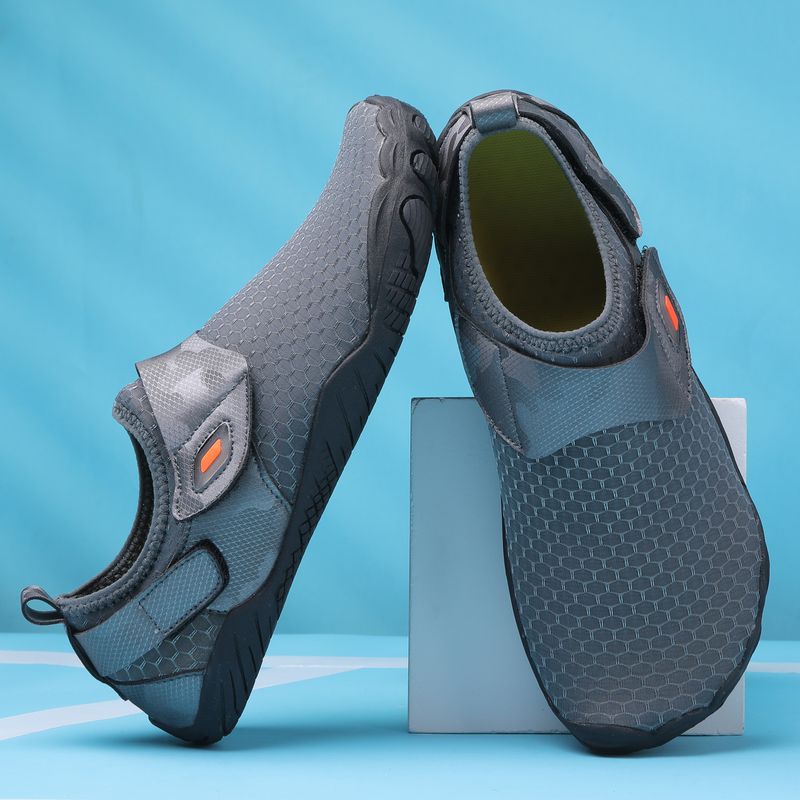 Ademende, snel drogende waterschoenen voor strandzwemmen, vissen en buitenavonturen - Lichtgewicht antislip waterschoenen met comfortabele EVA-tussenzool_voghion.com