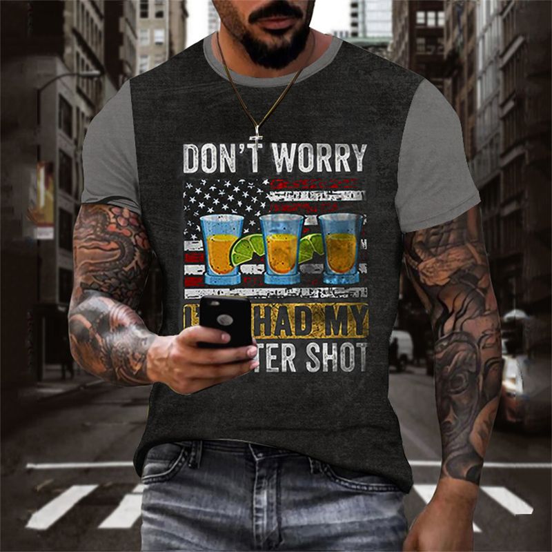 New summer men's hot high-quality men's short sleeve top 3D casual polo shirt for men_voghion.com