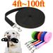 Nylon Dog Leash 4-100 Feet By PawParty Store_voghion.com
