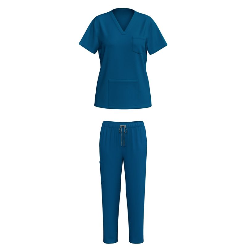 Medizinesch Kleeder wäschen Kleeder Fir Fraen Purple Klinik Spidol Uniformen 2025 New Styles_voghion.com