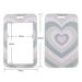 Heart-shaped love mobile phone lanyard card set access control bus meal card polyester webbing anti-loss work permit couple gift_voghion.com