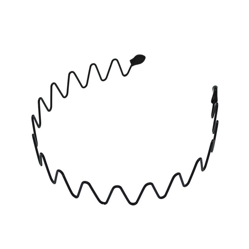 Drivedirect Unisex Elastisches Stirnband mit gewelltem Pony, für Haare, fixiert, unsichtbar, flexibel, für Outdoor-Sport_voghion.com