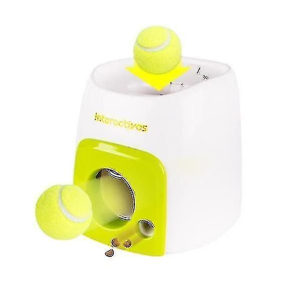 Automatisk ballkaster for hunder, ballkastermaskin for tennisballer, automatisk for små og mellomstore hunder eller interaktiv leketøy for kjæledyr_voghion.com