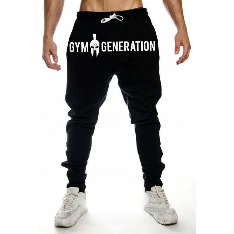 Men's Clothing Fitness Cotton Elastic Running Sports Casual Pants Skinny Sweatpants _voghion.com