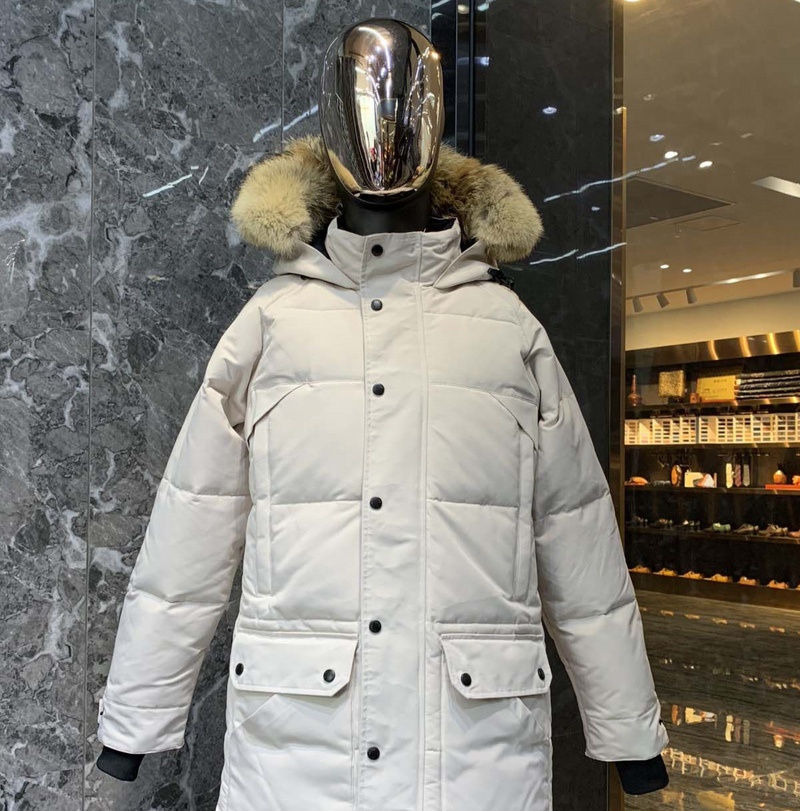 Muška odjeća Palm Moose 30 goose Coat jakna Emory Canada muška srednje duljine s kapuljačom 2580MB_voghion.com
