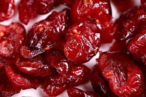 3 Pound (1362 Grams) Dried Cranberry Cut Slices Grade A_voghion.com