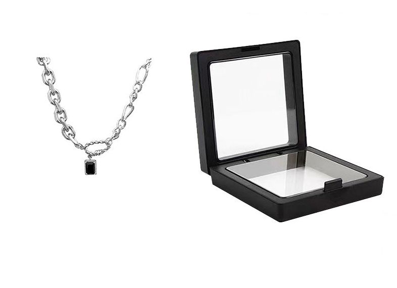 Neutrale Halskette im amerikanischen Stil für Frauen, Ins Cold Style, leichte, luxuriöse High-End-Schlüsselbeinkette, Hip-Hop-Punk_voghion.com