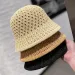 Nye ankomster Håndlavede hæklede floppy sommerhatte Sammenklappelige kuppelformede spandhatte i ensfarvet strandhat Simplicity bløde damehatte_voghion.com