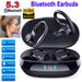 TWS Drahtlose Bluetooth-Kopfhörer Kopfhörer Sport Ohrbügel Laufen Bass Ohrhörer_voghion.com