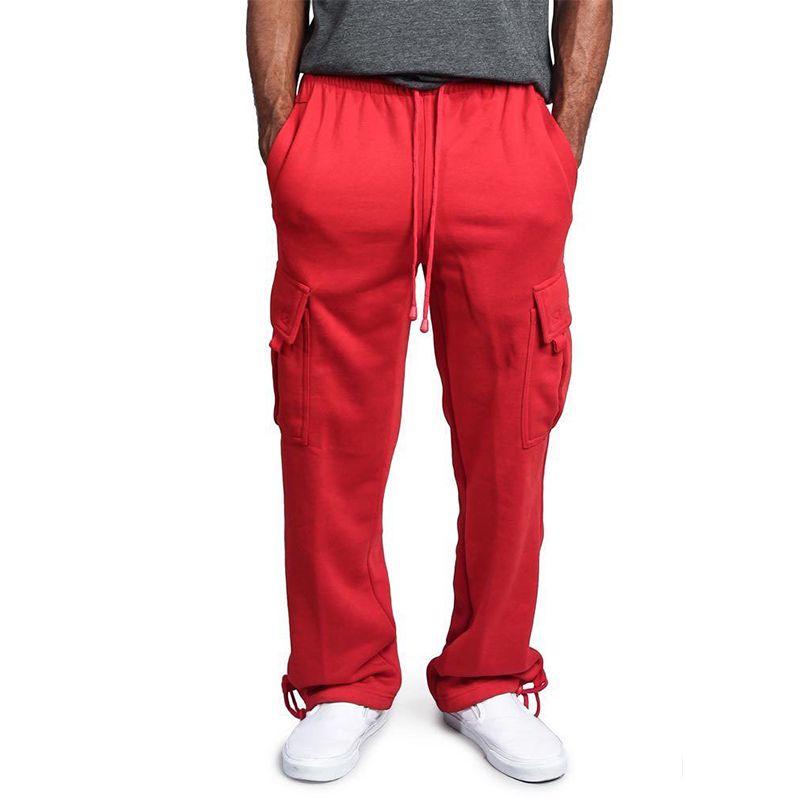 Men's Jogging Sweatpants Casual Running Black Gyms Jogger Track Pants Drawstring Cargo Pants Joggers Streetwear Sport_voghion.com