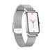 Reloj inteligente para mujer ZX19, compatible con múltiples fronteras. Monitor de frecuencia cardíaca, presión arterial, recordatorio menstrual, esfera multimodo y pantalla táctil reemplazable._voghion.com