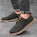 Herren Freizeitschuhe Schnürschuhe Leichte Bequeme Fahrschuhe Flats Herren Outdoor Oxfords Schuh_voghion.com