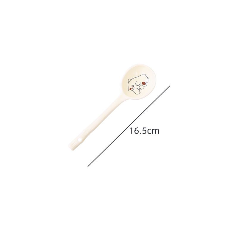 Reisschüssel-Set aus Keramik für Kinder – süßes Geschirr im französischen Creme-Stil, hochwertiges Porzellangeschirr-Set für Kinder, mikrowellen- und spülmaschinenfest_voghion.com
