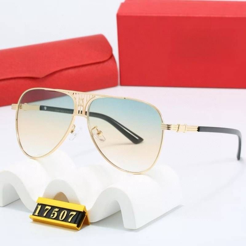 Classic Brand Hot Selling Styles Metal Framed Sunglasses Unisex Sunglasses High-quality Accessories Fashionable Dressing Accessories_voghion.com