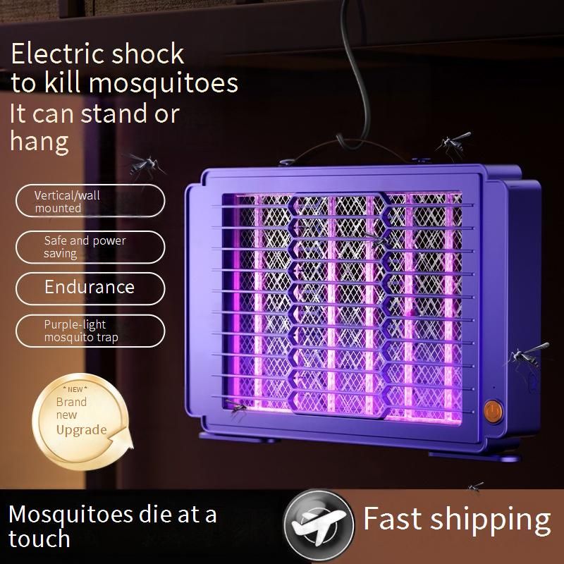 Ticari Sivrisinek Öldürücü - Otomatik UV Tuzaklı 4200V Elektrikli Zapper (Şarj Edilebilir, Su Geçirmez, Açık Hava/Veranda/Bahçe Kullanımı İçin)_voghion.com