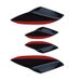 Car Accessories Modified Bumper Carbon Fiber Pattern Extended Universal Spoiler Anti-collision Strip Large Surround Wind_voghion.com