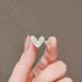 Heart-shaped Ring For Women Trendy New · Niche Design Fashion Light Luxury Personality Ins Cold Style Open Finger Ring~_voghion.com