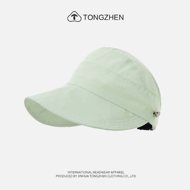 Sun Ruth, stesso stile, cappello da pescatore sottile aperto in alto per donna, copertura completa, può appendere la maschera, fa sembrare il viso più piccolo, protezione UV_voghion.com