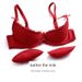 Passion Teasing ~ Reggiseno push-up sexy da donna con inserto in cotone e tre punti di sutura, aperto sul petto_voghion.com