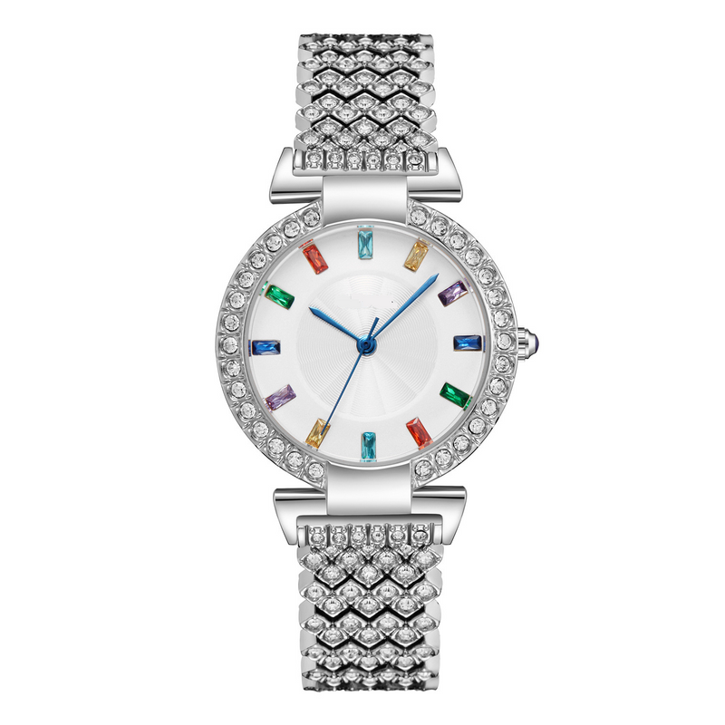 Women's Watches Colored Diamond Light Luxury Watch Women's Fashion Niche Bracelet Starry Sky Manufacturer LiveWomen's Quartz Watch_voghion.com