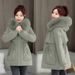 Damenbekleidung Plus Samt Winter New Style Parka Baumwollmantel für Frauen im koreanischen Stil Kurzer Baumwollmantel Lose Mantel Baumwolljacke_voghion.com