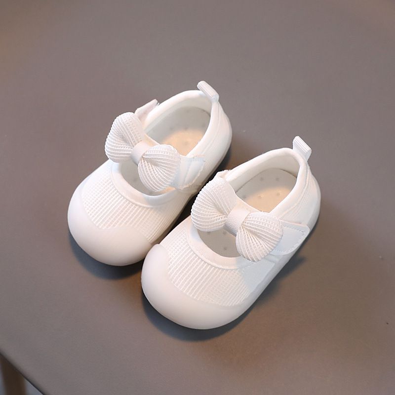 Baby girl toddler shoes spring and autumn breathable baby shoes breathable mesh shoes 0-1-2 small fresh princess shoes_voghion.com