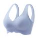 Plus Size Anti-Sagging Thin Large Bust Minimizer Seamless Comfortable Sports Bra_voghion.com