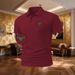 Men's Simple Business Casual Lapel Tops For Men, Exclusive Bull Head Embroidered Polo Shirts_voghion.com
