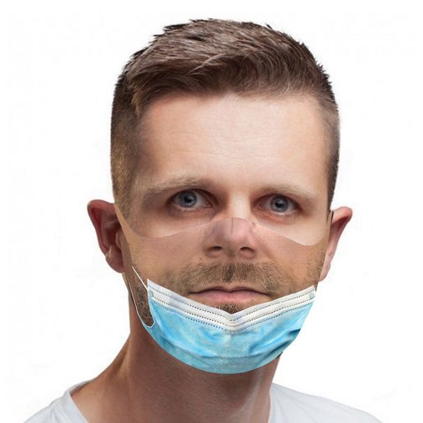 Black Funny Ear-Hanging Unisex Printed Dustproof Cotton Mask_voghion.com