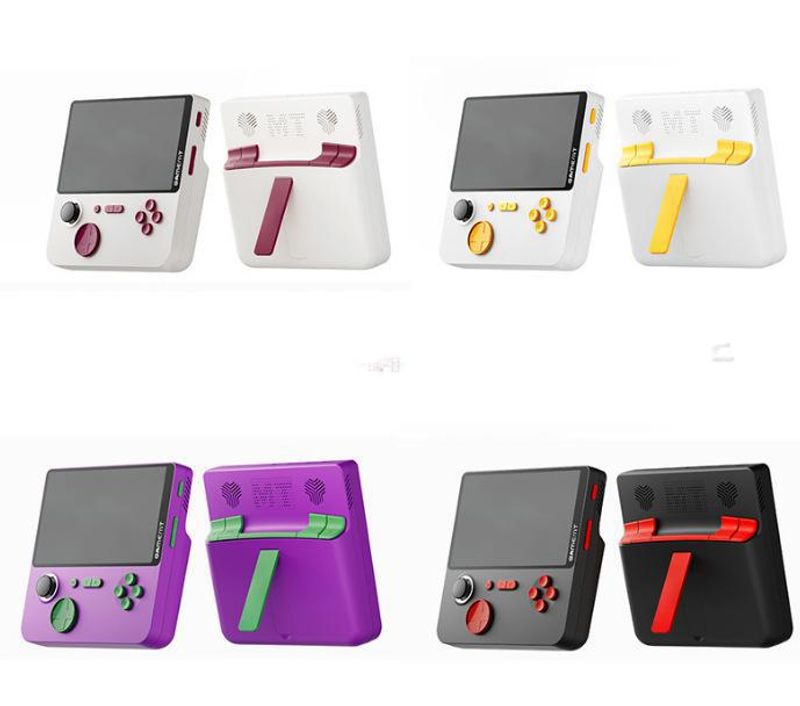 Video Game Consoles Retro E6 Handheld Game Console PSP Arcade 5 Inch Full Fit Android System E Sports E5 Game Handheld Power Bank_voghion.com