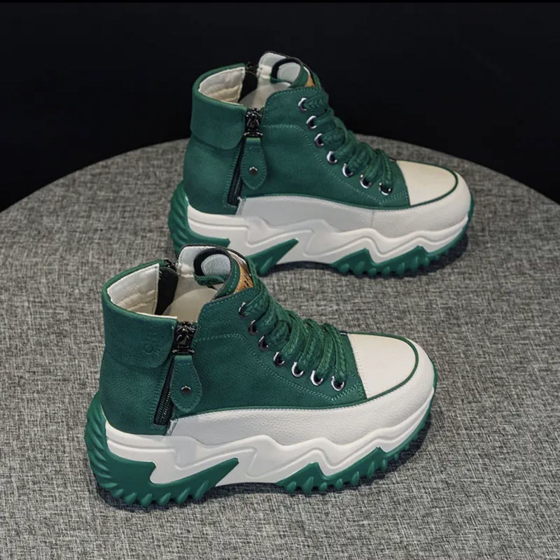 Die meistverkauften Papa-Schuhe für Frauen im Herbst und Winter 2025-1 sind High-Top-Damenschuhe mit dicken Sohlen_voghion.com