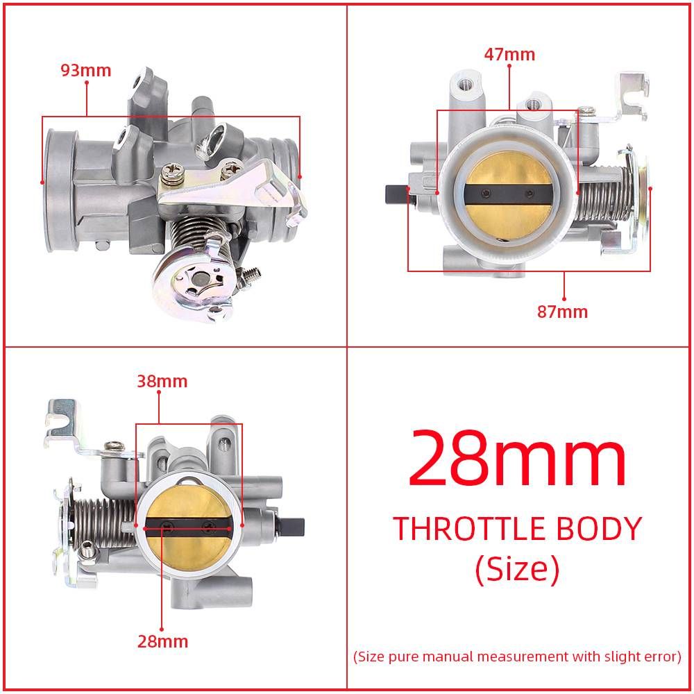 Corpo farfallato RACING per HONDA WAVE110I NEW WAVE110-I Wave 110i BIZ125 Z125 28mm 30mm 32mm 36mm 38mm 40mm 42mm Corpo farfallato RACING per moto_voghion.com