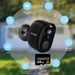 3MP Solar Security Camera With AI Detection, Wireless, IP65 Waterproof, 5000mAh Rechargeable Battery, 2.4/5 GHz WiFi, IP65 Waterproof Camera_voghion.com