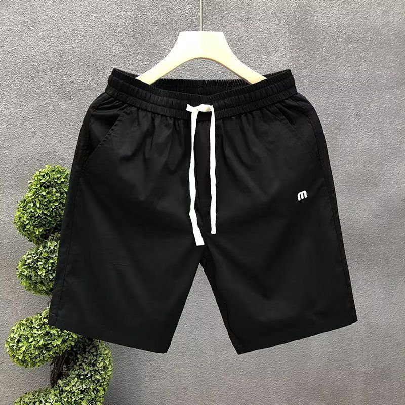 Abbigliamento da uomo 2024 Estate Nuovi pantaloncini casual da uomo Leggero All match Pantaloni casual a cinque punti Coulisse elastica Mezza lunghezza Tuta_voghion.com