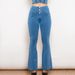 Women's Clothing Stretch Denim Flared Hip Lifting Pants Peach Tights Shaping Pants Large Size Women's Trousers_voghion.com