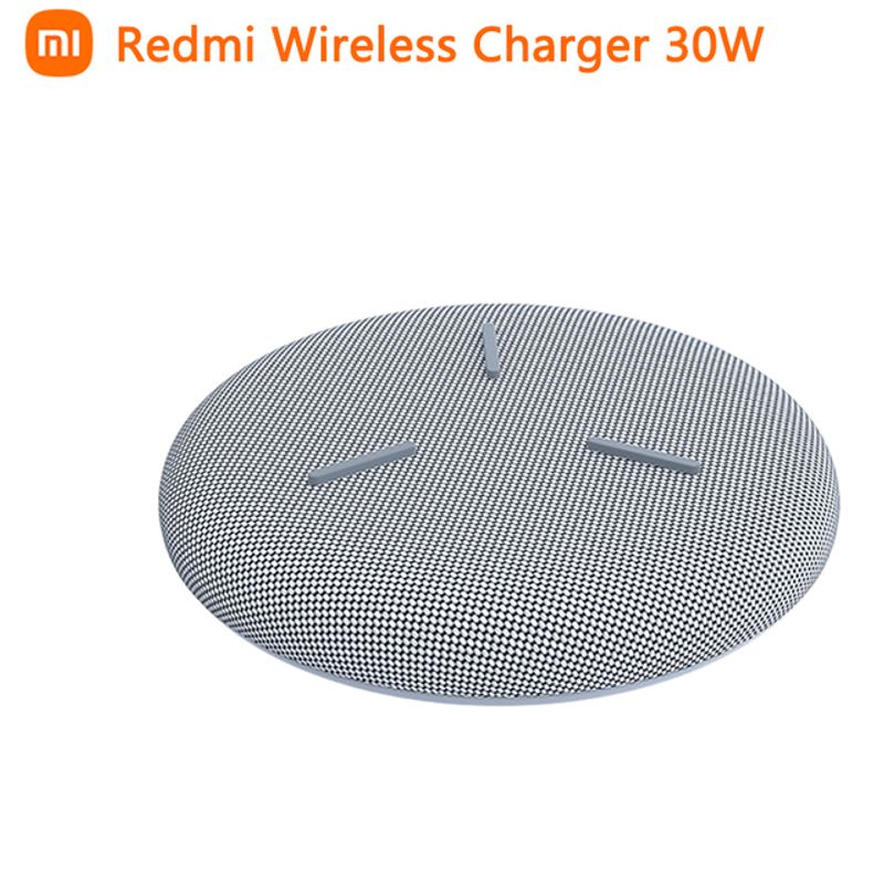 Original Xiaomi Redmi Wireless Charger 30W Max With Cooling Fan Mini Charging Type C Fast Charge For Huawei IPhone Samsung Phone_voghion.com