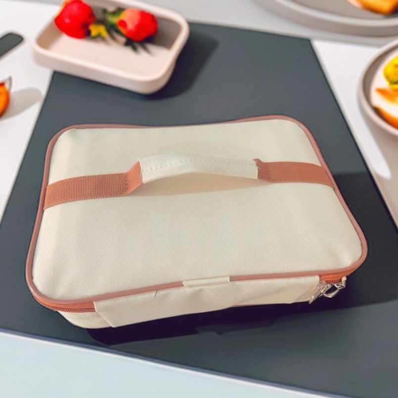 Fiambrera de 2000 ml apta para microondas con diseño de doble capa a prueba de fugas, recipiente de plástico sin BPA para la oficina, la escuela y los viajes._voghion.com