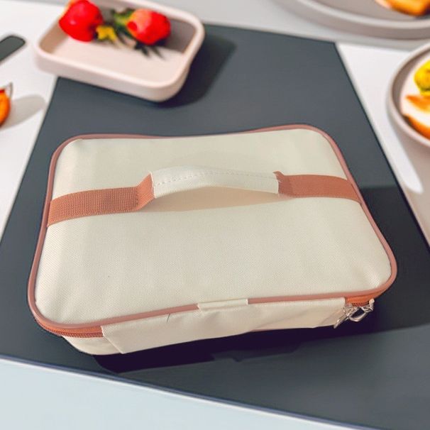 Fiambrera de 2000 ml apta para microondas con diseño de doble capa a prueba de fugas, recipiente de plástico sin BPA para la oficina, la escuela y los viajes._voghion.com