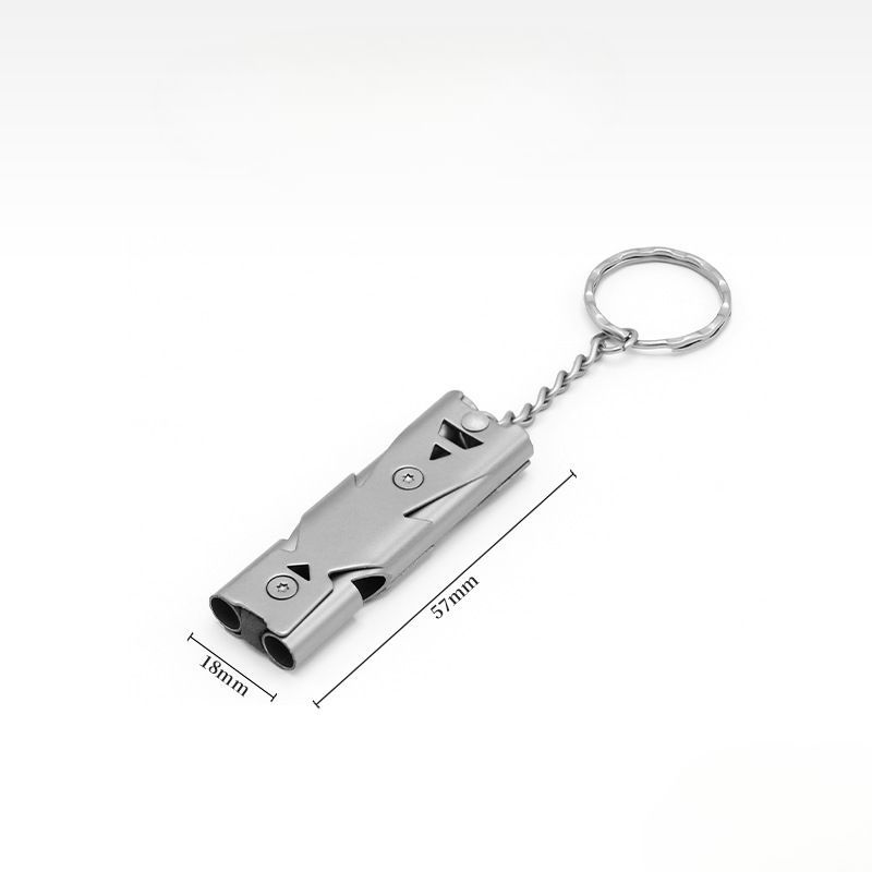 Outdoor Efficiency High Frequency Split Sonic Boom Sound Blasting Ultra HD Survival Whistle_voghion.com