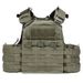Heavy-Duty Quick-Release Tactical Vest – Modular Camo Vest For Airsoft, Survival Training & Field Operations (Coyote/OD Green) – 1000D Polyester_voghion.com